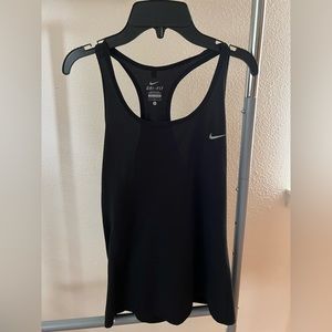 NIKE dry fit black tank top like new